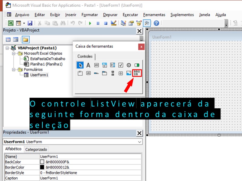 Listview Vba Uso E Aplicação Do Controle Listview Vba 4157